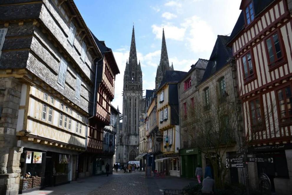 Centre-ville piétonnier de Quimper